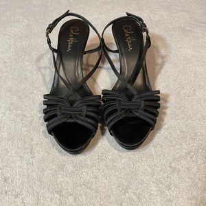 Cole Haan Nike Air Women’s Strappy‎ Pumps Black Size 8 1/2B